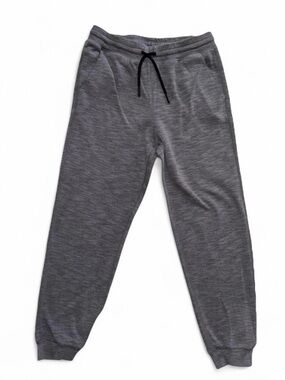 HAWK Boys Grey Heathered Jogger Sweatpants Size M